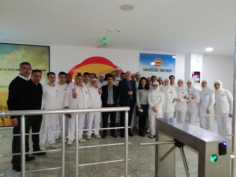 Batı Unlu Mamulleri çalışanlarına eğitim semineri düzenlendi